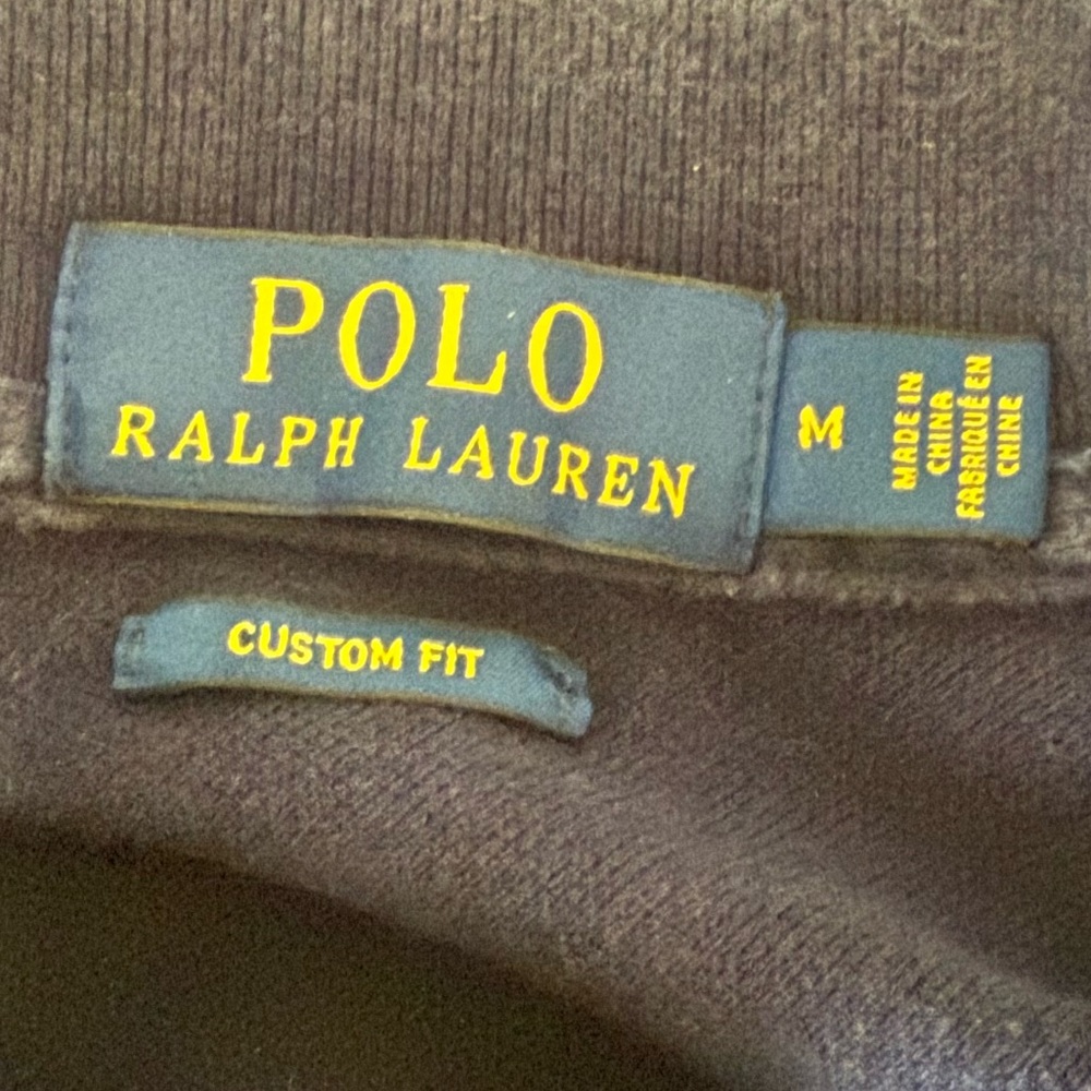 Polo by Ralph Lauren Dark Blue Polo Shirt - Picture 9 of 9